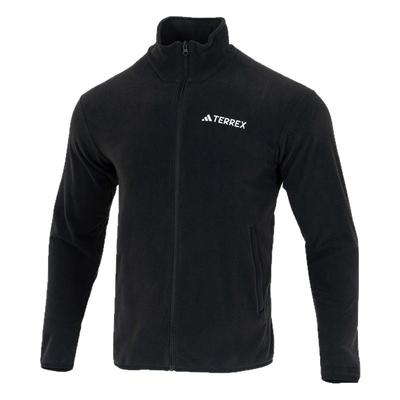 阿迪达斯男装MT ESS FZ FL摇粒绒防风运动夹克休闲立领外套JP0795