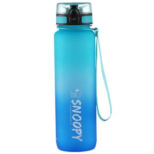 史努比儿童水杯小学生上学专用夏季运动水壶男女便携防摔直饮杯子