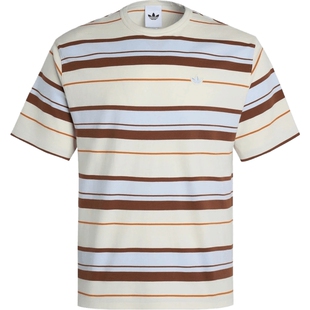 优购adidas阿迪达斯三叶草男子STRIPE TEE运动休闲短袖T恤KX1267