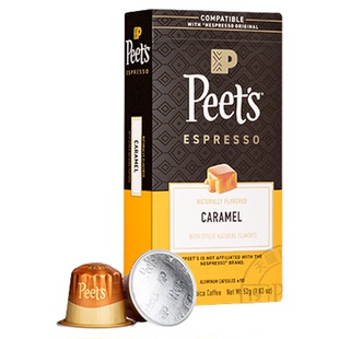 【馥郁风味】Peets皮爷原装进口胶囊咖啡焦糖口味柔和雅致悠长