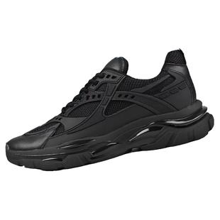 高尼增高鞋男老爹鞋8cm秋季透气舒适休闲运动鞋厚底内增高男鞋6cm