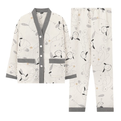 空气棉秋冬月子服冬季产后纯棉产妇睡衣哺乳孕妇家居服加厚可外穿