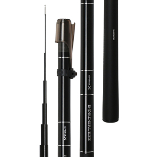 SHIMANO禧玛诺博大师BORDERLESS 50GL小继溪流竿振出便携手杆鱼竿