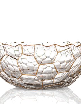 祥兴简约描金果斗果盘