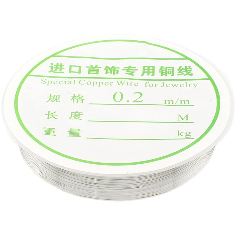 古风水晶发簪定型头饰手工绕线