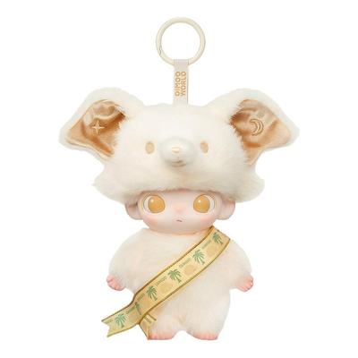 POPMART泡泡玛特DIMOO泰国限定小象搪胶毛绒吊卡手办潮玩公仔玩具
