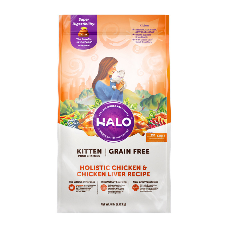 白猪商店Halo自然光环全价猫粮