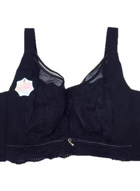 玉姿一族7858正品软钢圈大胸文胸罩薄款全罩杯收副乳内衣80C-100D