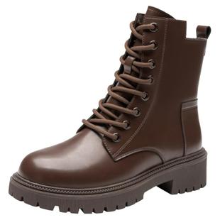 大东今年流行爆款马丁靴女款2025新款英伦风秋冬加绒靴子厚底短靴