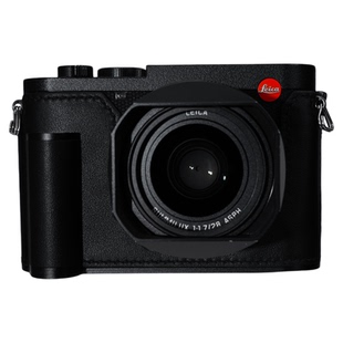 cam·in徕卡Q3相机皮套Leica Q343复古保护套手柄底座壳swift半套