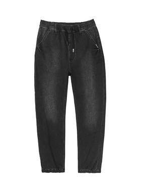 ABLEJEANS新款工装束脚牛仔裤