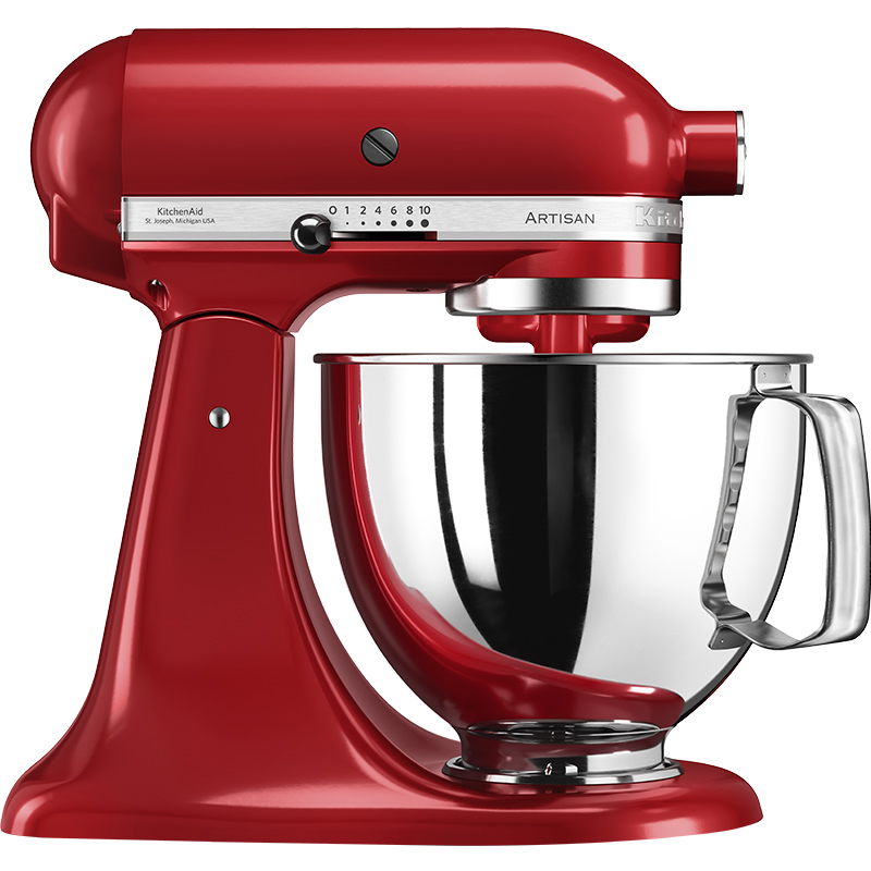 KitchenAid凯膳怡厨师机家用和面机多功能小型自动揉面机4.8升125