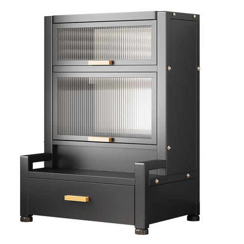 厨房调料置物架台面家用多层多功能防尘调料品调味罐调味料收纳盒