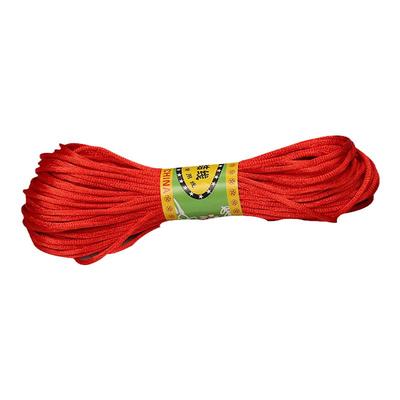 5号线diy手工材料五彩绳中国结编织绳7号线手链饰品多色20米红绳