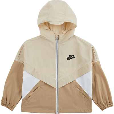 Nike/耐克正品秋季新款小童拼接宽松梭织连帽外套II0268-123
