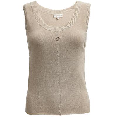 SEASONHIGH无袖背心针织衫假两件