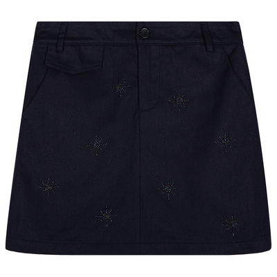 落落狷介钉珠设计感包臀裙女