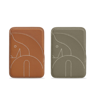 Magsafe磁吸卡包适用苹果iPhone17/Air/16ProMax/15Plus/14/13/12手机壳真皮革超薄强磁门禁卡套定位查找pm