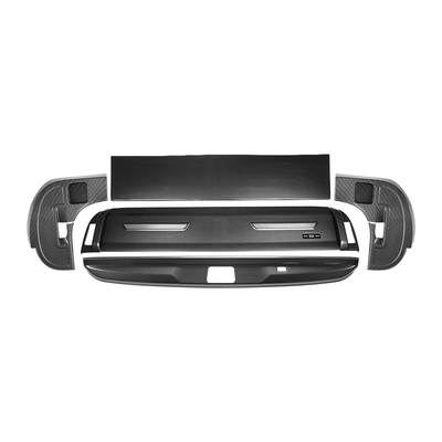 极氪9X碳纤后护板防刮