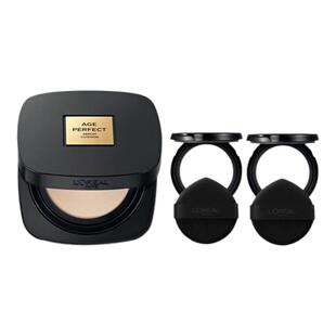 【自营】欧莱雅黑金气垫遮瑕干皮不脱妆奶润送同款替换芯两个