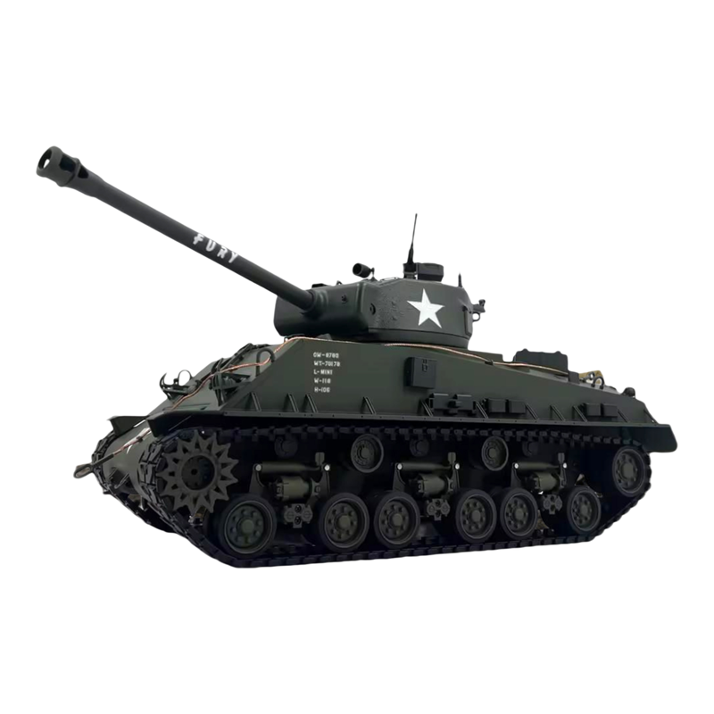 M4A3金属坦克美国谢尔曼战车模型