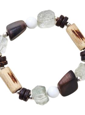 采石studio｜原创「美奈」绿水原本高级老残风百搭度假时髦手链