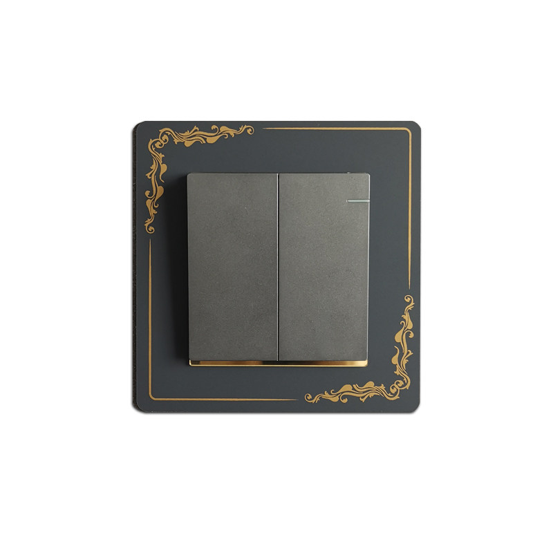 亚克力开关套保护套开关贴墙贴画家用插座套边框美化轻奢简约包邮
