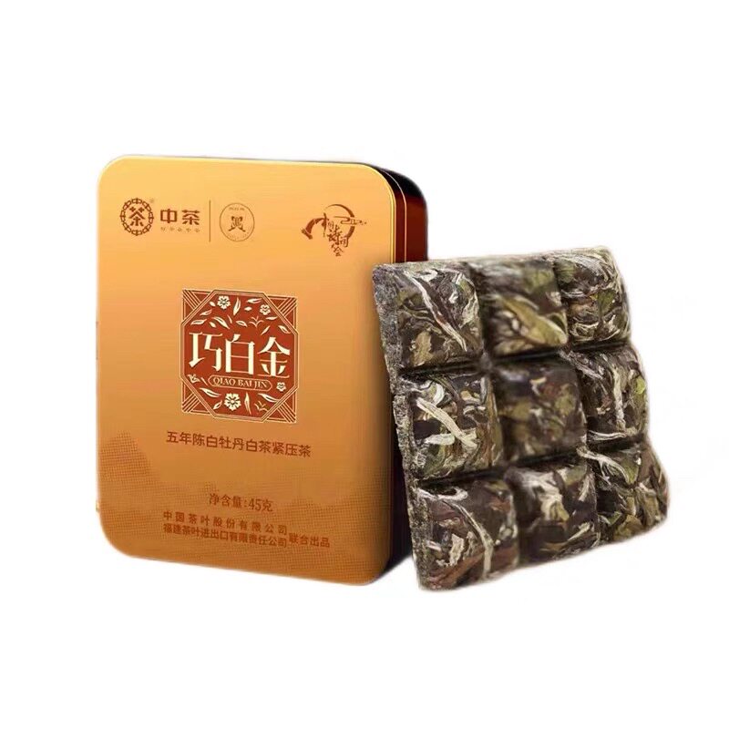 中茶蝴蝶牌巧白金五年陈白牡丹
