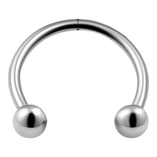 Shinma 钛钢马蹄环鼻翼环唇环鼻环鼻中隔耳骨环真空电镀防掉色