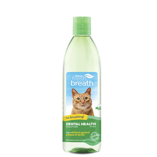 多美洁Tropiclean美国进口宠物洁齿水猫咪漱口水洁牙清新口气清洁