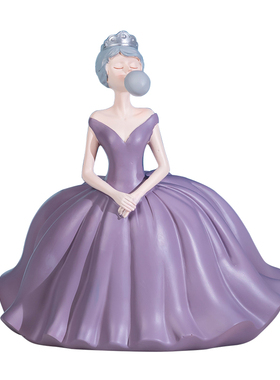 少女心公主小摆件酒柜房间装饰品