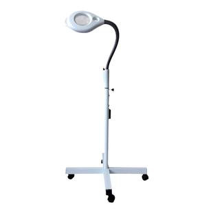 落地式放大镜双镜片LED可调工作灯配30倍高清医疗美容院DPH电子维修产品检测办公家用客厅牙科照明支架台灯