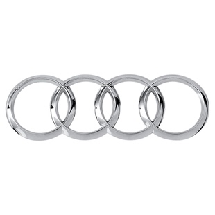 奥迪A6L后车标45TFSI四驱标40TFSI排量贴55字母车标改装饰排量贴