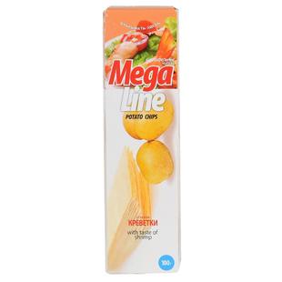 白俄罗斯进口薯片megaline休闲番茄原味薄脆长条非油炸膨化零食品