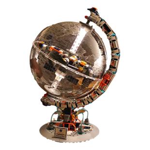 佳奇破晓地球仪积木益智拼装玩具男童10岁以上男孩12儿童生日礼物