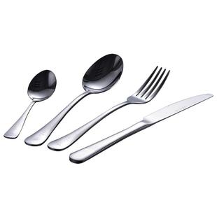 onlycook便携刀叉套装 餐具盒 西餐刀牛排刀收纳盒  刀叉勺三件套