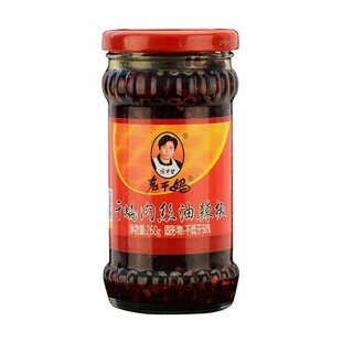 老干妈干煸肉丝油辣椒260g下饭菜拌饭酱拌面夹馍卷饼炒菜贵州特产