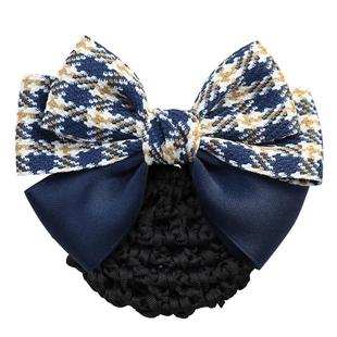 工作头花女职业发网护士前台酒店服务员网兜银行空乘盘发头饰发饰