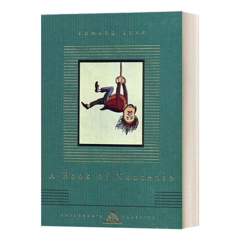 英文原版 A Book Of Nonsense 胡诌诗集 爱德华 李尔 Everyman精装版 英文版 进口英语原版书籍