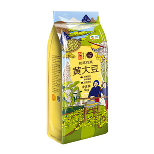 中粮初萃豆浆黄大豆1kg五谷粗杂粮优质黄豆2斤豆浆专用非转基因