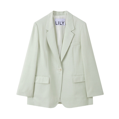 LILY莫兰迪新款高级感西装外套