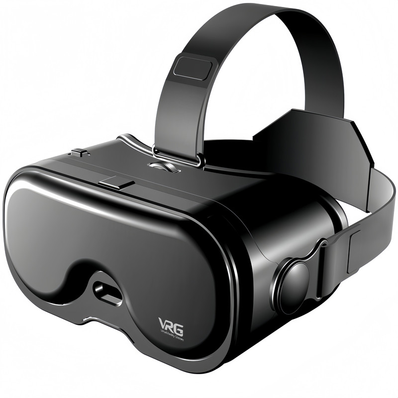 头戴式vr眼镜放手机iphone智能安卓苹果通用看电影3D盒子带手柄ar