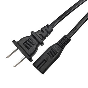 8字尾2孔电源线加长延长电视ps4台灯投影仪打印机功放音箱适配器