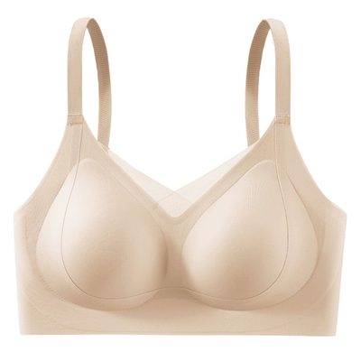 轻薄裸感无痕内衣女防下垂