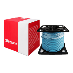 legrand罗格朗六类非屏蔽网线千兆电脑网络监控双绞线无氧铜cat6