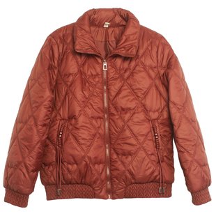 轻薄妈妈2025新款冬季小个子立领棉衣短款夹克外套时尚中年小棉袄