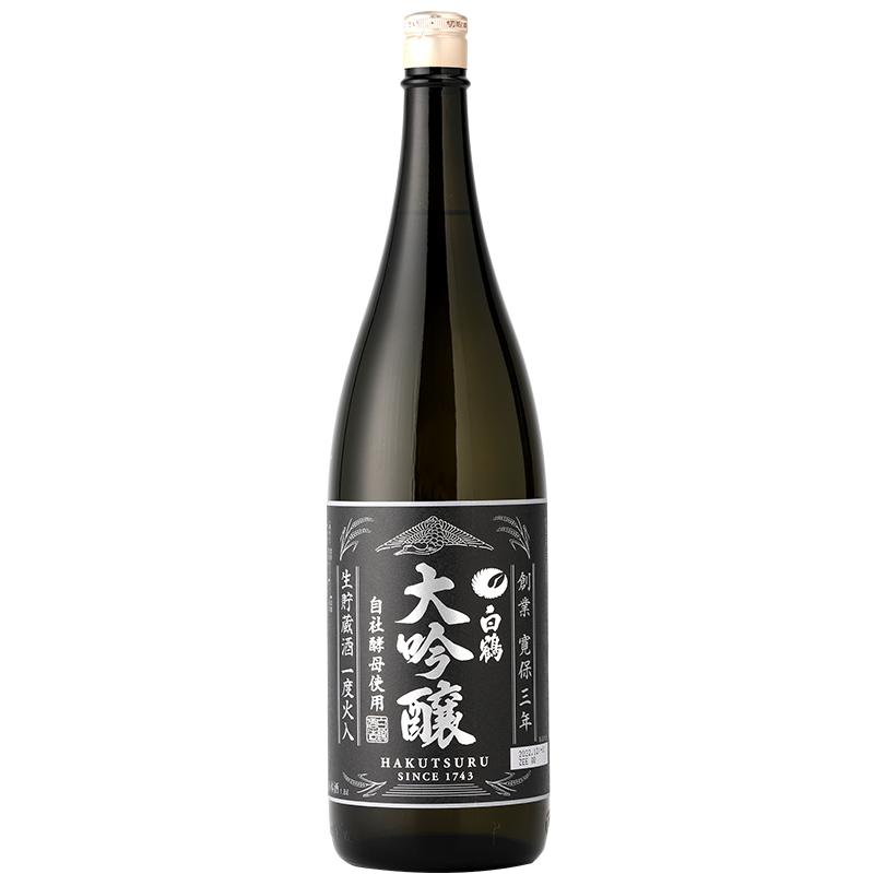 白鹤大吟酿生贮藏清酒1.8L发酵酒淡丽日料佐餐日本酒