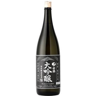 白鹤大吟酿生贮藏清酒1.8L发酵酒淡丽日料佐餐日本酒