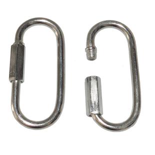 不锈钢连接环秋千配件吊篮连接安全扣加长挂钩带锁调节扣承重悬挂