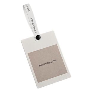 服装店吊牌定制2026新款服装挂绳吊牌定制衣服吊牌标签定做吊牌